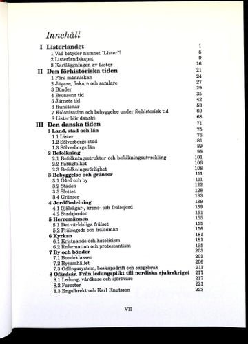 Listers och Sölvesborgs historia av Hans Milton, 1991
