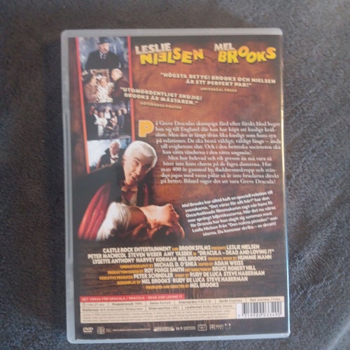 Det Varas För Dracula DVD
