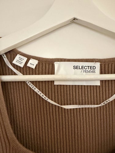 SELECTED 2/4 Knit-klänning NWOT