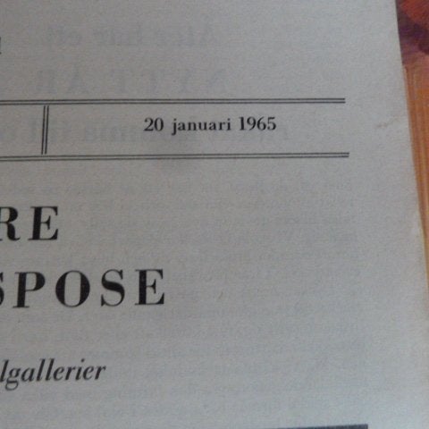 GRÖNKÖPINGS VECKOBLAD, 1965 JANUARI 20, TIDNING