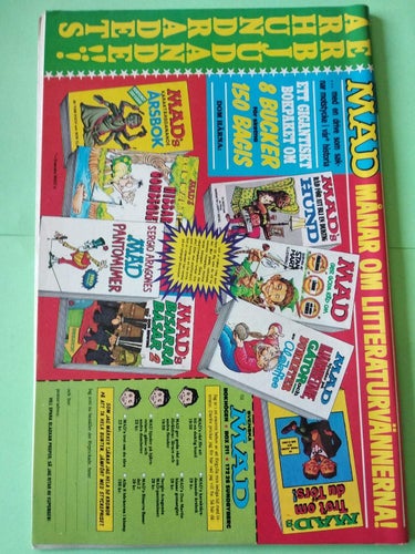 Seriemagasinet nr 10 från 1989