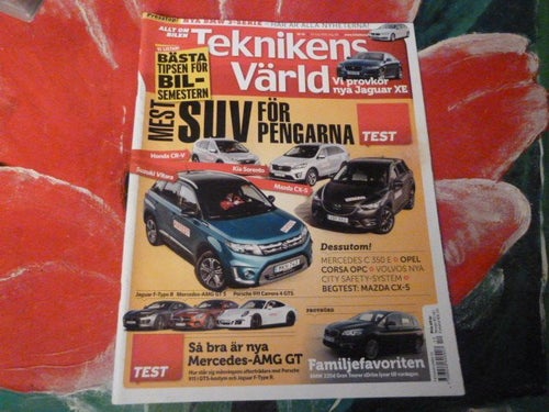 TEKNIKENS VÄRLD, NR 12-2015, TIDNING