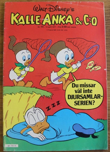 KALLE ANKA & CO 1977 NR 15