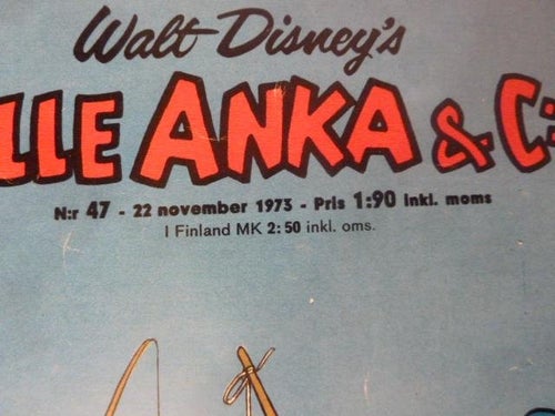 KALLE ANKA & CO, NR 47 - 1973, TIDNING