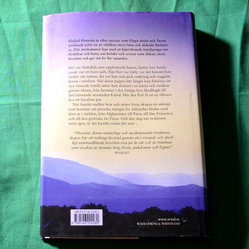 Bok Inbunden av Khaled Hosseini Och Bergen Svarade