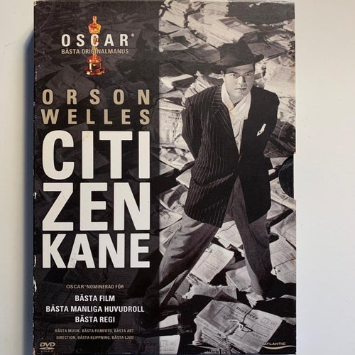 CITIZEN KANE. ORSON WELLES. DVD DRAMA / KLASSIKER -41. SLIPCASE