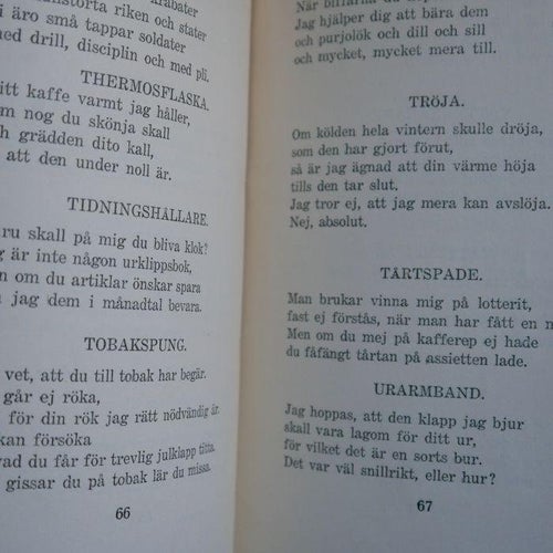 Julklappsrim jämte grötrim av Den Blyge , 1923
