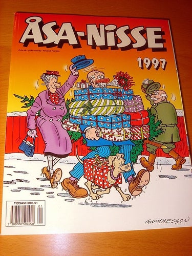 ÅSA-NISSE 1997 JULALBUM NY OLÄST
