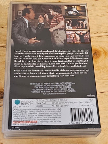 THE KID ,VHS Svenskt TEXT