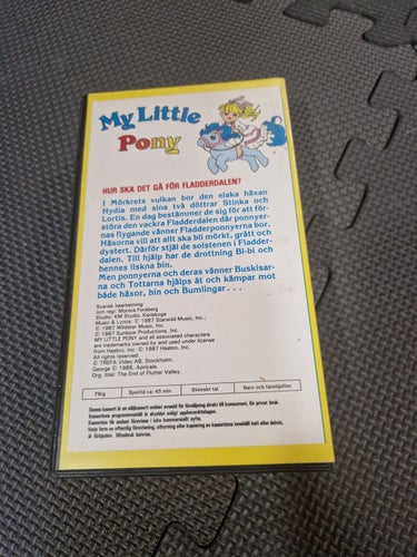 My little pony - trefa - VHS raritet