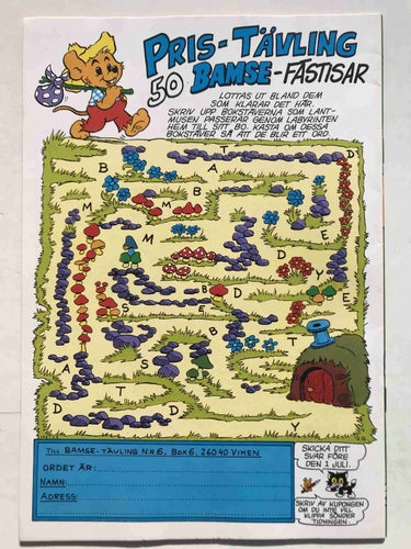 Bamse - 1982:6 VF-NM