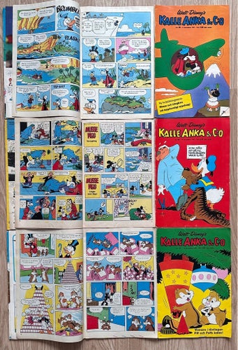 Kalle Anka & C:o, Walt Disney's, 1969, 9 st.