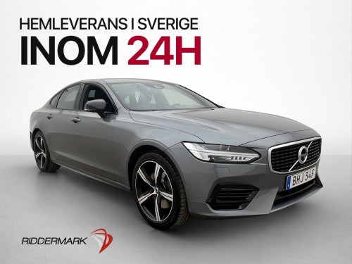 Volvo S90 T8 TwEn AWD R-Design Värm 360° HuD Drag Skinn Navi