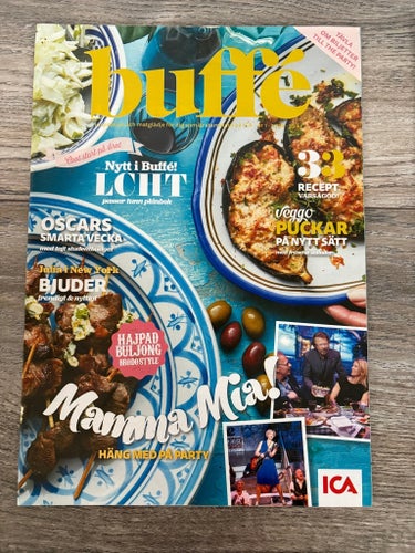 Komplett samling Buffé matmagasin från ICA 2016