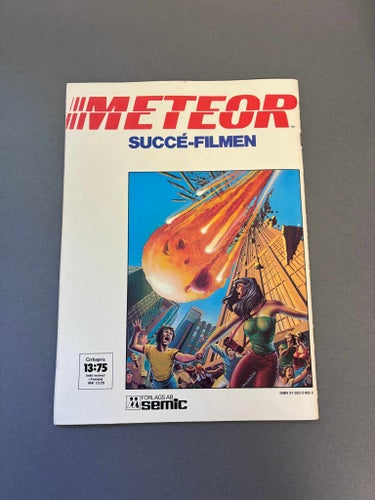 Meteor - Succefilmen nu som tecknad serie 1980