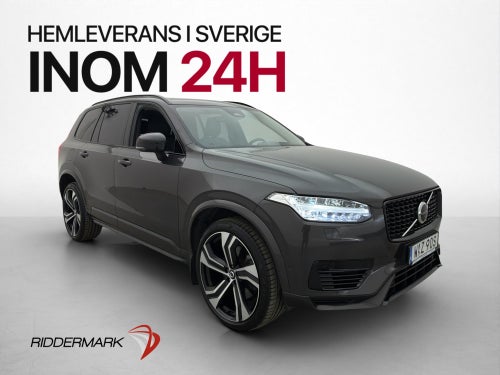 Volvo XC90 Recharge T8 AWD Ultimate Dark 7-Sits B&W Pano HuD