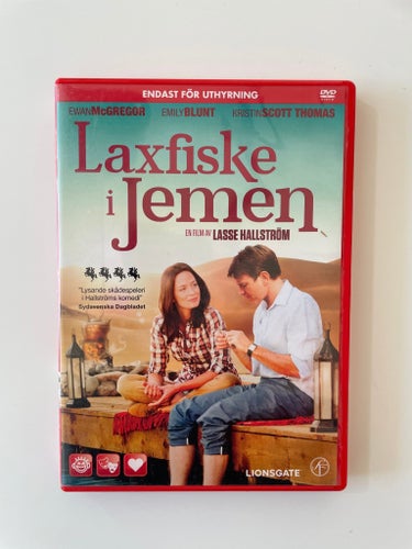 Laxfiske i Jemen (DVD) Av Lasse Hallström. Svensk utgåva