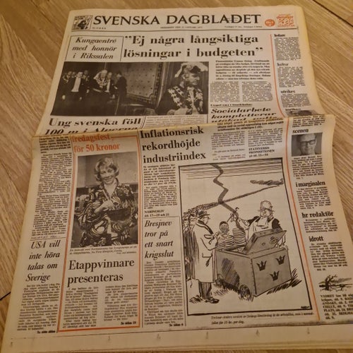 Svenska Dagbladet 12 januari 1973