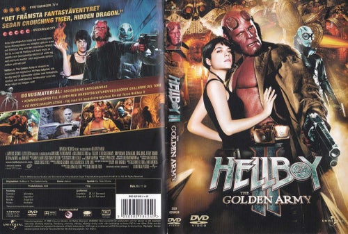 DVD - HELLBOY "THE GOLDEN ARMY" - SÖNDAGSFILMEN
