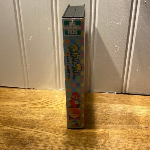Peter Pan I Landet Ingenstans VHS PAL Svenskt Tal Cartoon Video Film