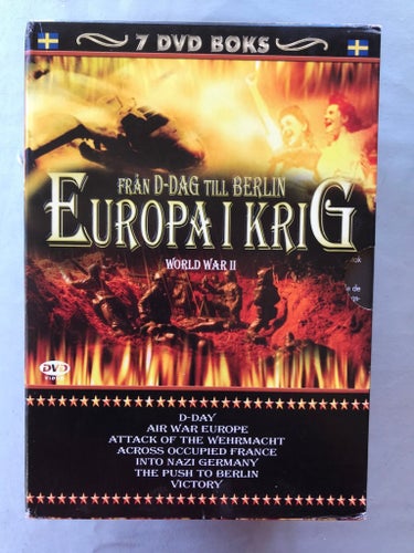 DVD. Andra världskriget. Från D-dag till Berlin.