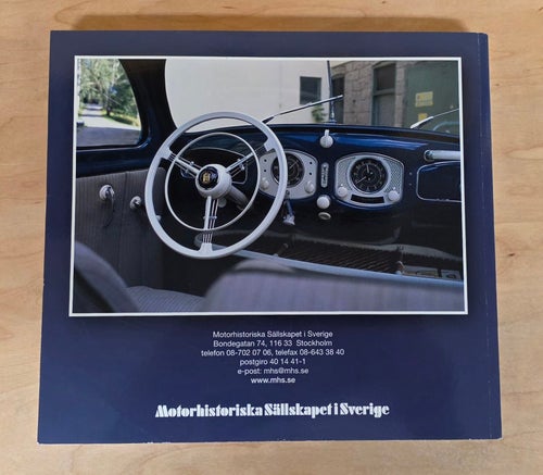 Motorhistoriska Sällskapet I Sverige MATRIKEL nummer 16
