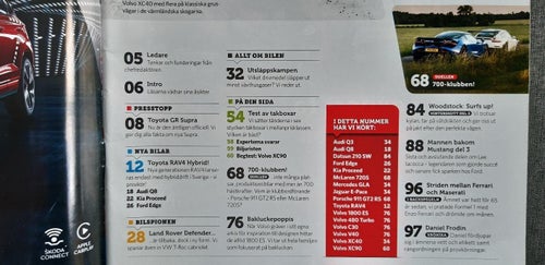 Teknikens Värld nr 4 2019: Ford Edge, Kia Proceed, Toyota RAV4, Audi Q8+ Q3