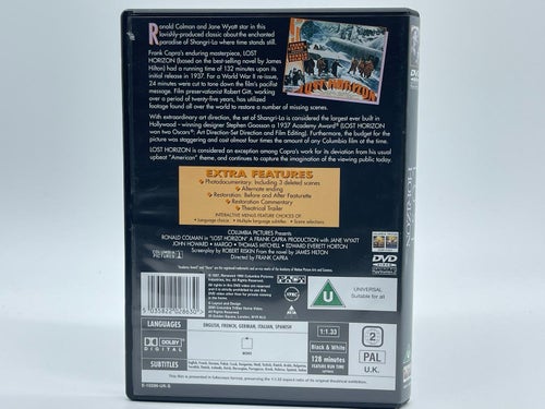 Lost Horizon DVD