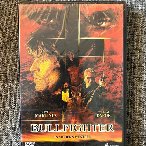 DVD - Inplastad - Bullfighter - Oliver Martinez, Willem Dafoe