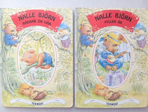 Nalle Björn Fyller År & Nalle Björn Räddar en Vän - Tormont, 1992*