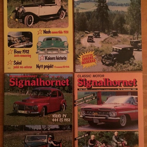 Tidningar - Signalhornet - 4 st