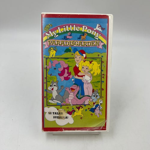 My Little Pony Paradisgården VHS