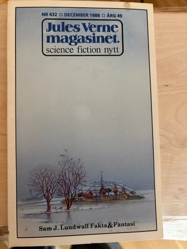 Jules Verne magasinet. science fiction nytt, Nr 432 Sam J. Lundwall, 1988