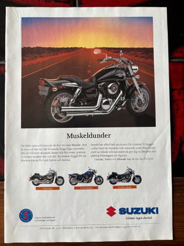 Suzuki VZ 1600 Maruder 2004 annons