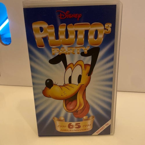 Pluto's Party VHS (Svenskt tal)
