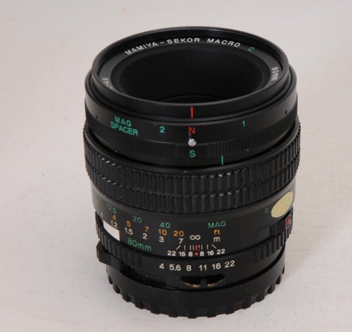 Mamiya-Sekor Macro C 80 mm 1:4 N objektiv för 645