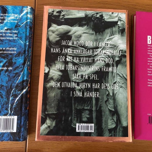 John Grisham, Helene Tursten m.fl. – 6 inbundna böcker