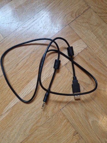 USB till 3.5mm ljudkabel