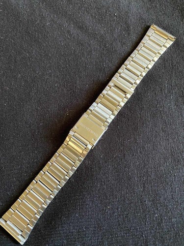 Klockarmband, Rostfritt.Stål. 140-170mm.Nytt Från äldre guldsmedsaffär