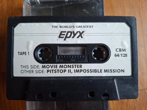 Movie Monster, Pitstop II, Impossible Mission till Commodore 64 / 128