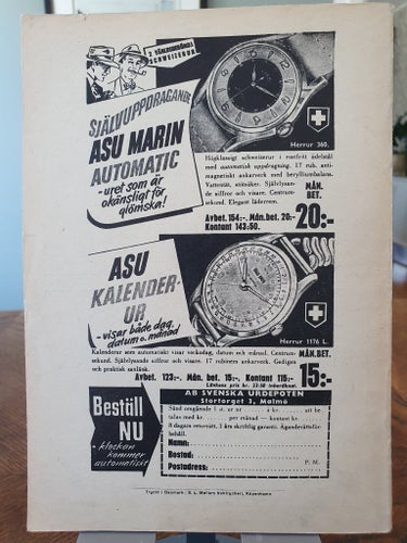 Populär Mekanik nr 4 år 1952