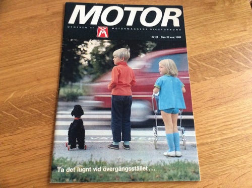 Motor Nr 22 1969 Stockholm trafik data styrd 1975,Ford Cortina 1300 DL