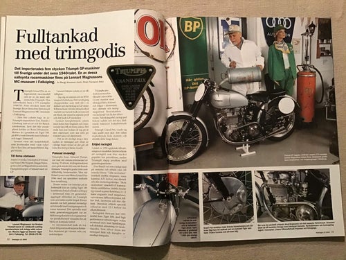 NOSTALGIA NR 12 2004 SPÅRVAGN,KARLSKRONA PORSLIN,TRIUMPH,SVEA BIL BROMMA,HONDA C