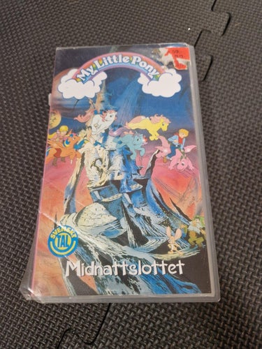 My little pony - midnattsslottet - VHS raritet