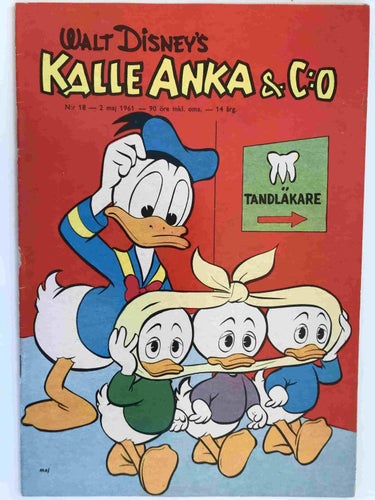 Kalle Anka - 1961:18 FN-VF