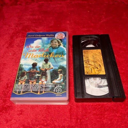 Du är inte klok Madicken, VHS! (Svensksåld)