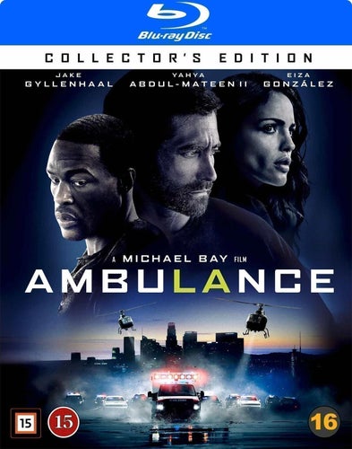 AMBULANCE 2022 136 MIN SVTXT COLLECTORS EDI BLU-RAY NY INPLA PRIS 80 FRAKT 44