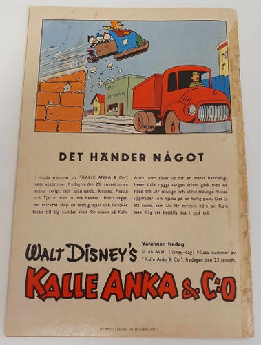Kalle Anka & Co nr 2 1957 / FR