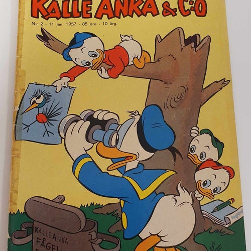 Kalle Anka & Co nr 2 1957 / FR