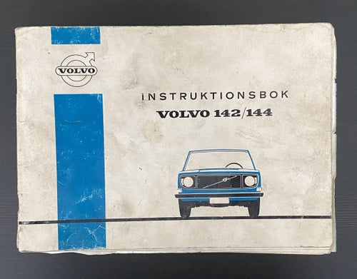 VOLVO - Instruktionsbok - 142/144 -